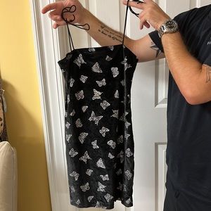 SHEIN Butterfly Mini Dress